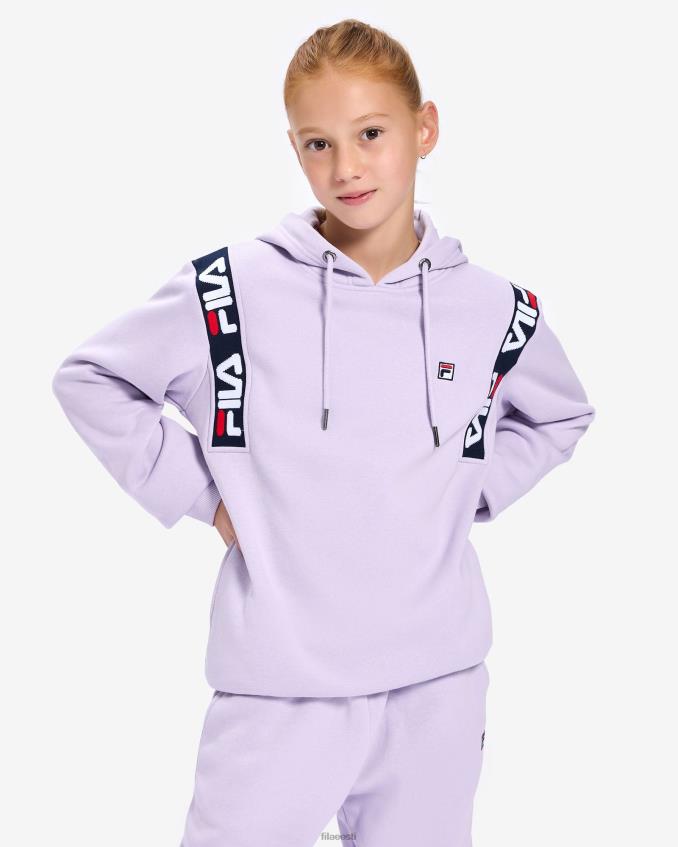 pastell lilla FILA fila lapsemärk 2.0 kapuuts pastell lilla L080L3139