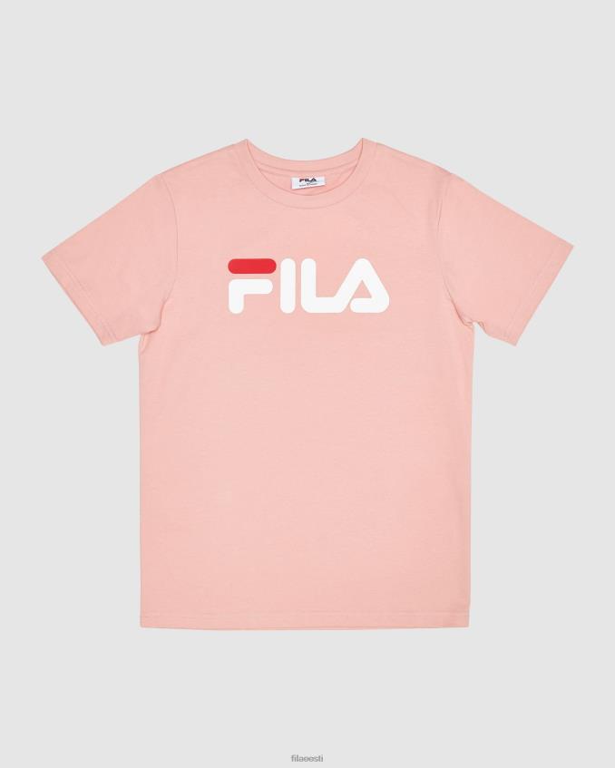 mahe roos FILA Fila mellow rose klassikaline laste t-särk L080L3100