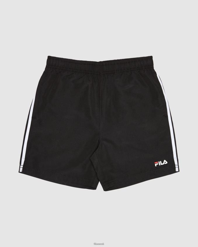 must FILA klassikaline laste mikrokiust lühike must fila L080L3125