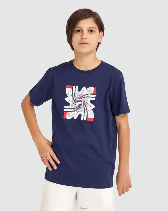 uus merevägi FILA poisi ryan tee uus mereväe fila L080L3077