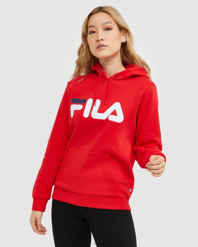 punane FILA fila punane klassikaline unisex kapuuts L080L2458