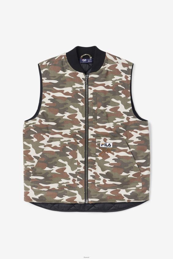 camo print/must FILA fila camo print/must 2pac vest L080L778
