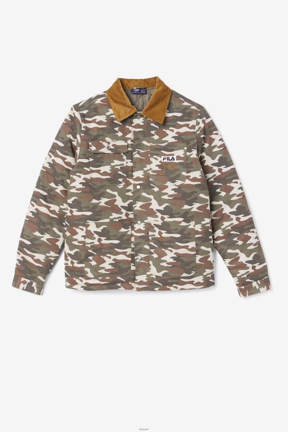 camo print/pronkspruun FILA 2pac jakk fila camo print/pronkspruun L080L776