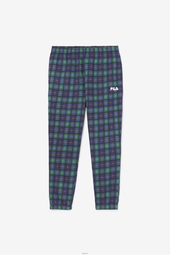 juuniputukas/rabarber/merevägi FILA fila ühiselamu ruuduline jogger juuni viga/rabarber/merevägi L080L613