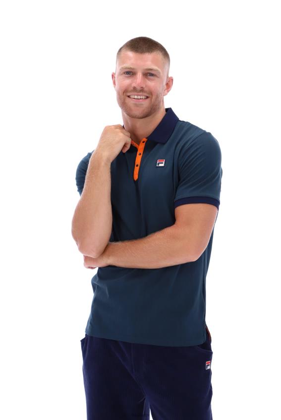 FILA bb1 klassikaline vintage mood triibuline polo fila L080L3314