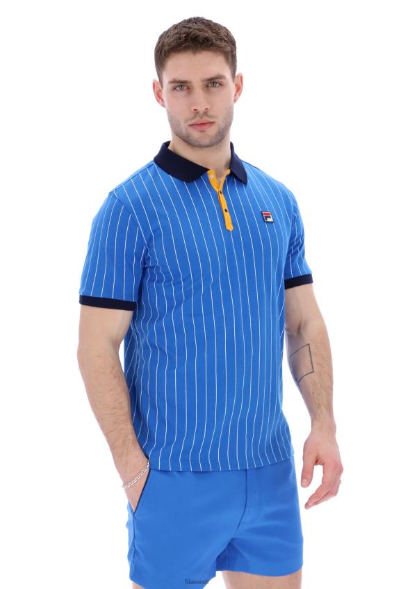 FILA bb1 klassikaline vintage spetsiaalne triibuline polo fila L080L3342