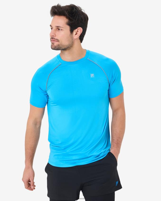 aqua FILA meeste roen qdry tee aqua fila L080L2573