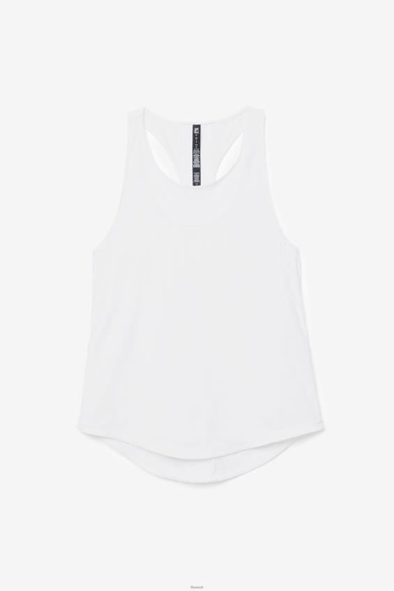 valge FILA uplift tekstuuriga Racerback tank top fila valge L080L1880