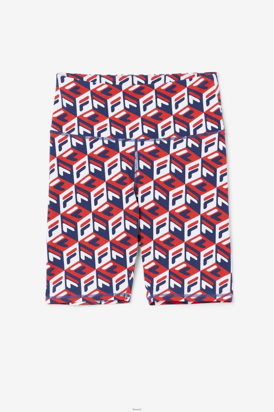 punane/merepunane/valge FILA fila punane/tumesinine/valge ainhoa ​​bike short L080L1564