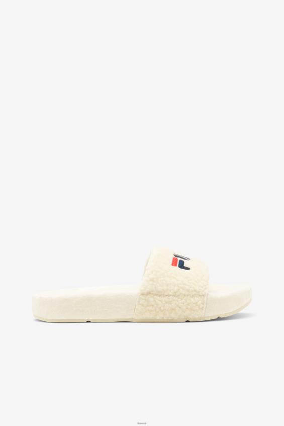 kreem/merepunane/punane FILA kreemjas/meresest/punasest fila naiste fuzzy drifter L080L1353
