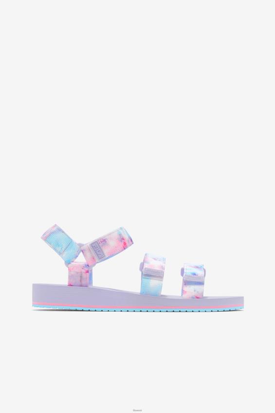 multi/valge/lilla kanarbik FILA naiste drifter ts tie dye fila multi/valge/lilla kanarbik L080L1358