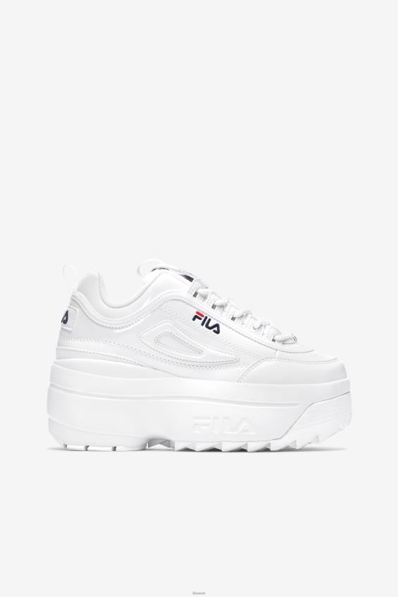 valge/merepunane/punane FILA valge/merepunane/punane naiste disruptor 2 wedge patent fila L080L1140